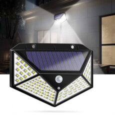 100 Watts Solar Outdoor Wall Light With Motion Sensor